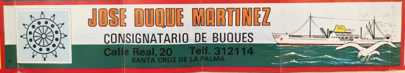 Publicidad Guía de La Palma, 1972